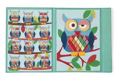 Owl Colors & Shapes Edulogic Magnetic Book