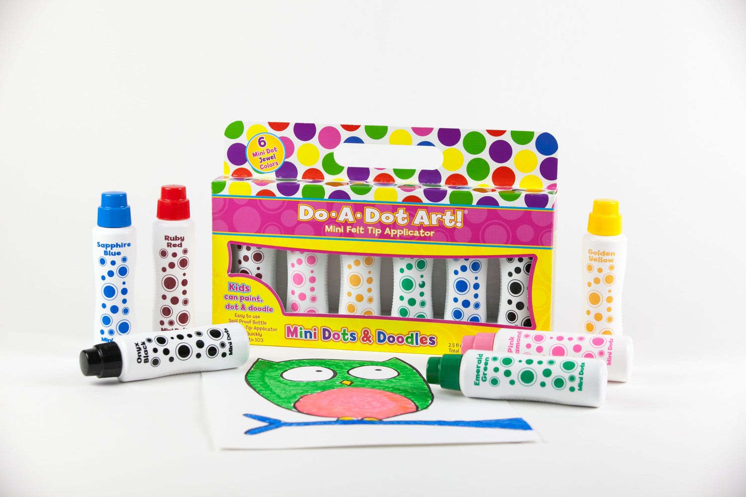 Brilliant Dot Markers 6 Pack