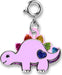 Glitter Dinosaur Charm