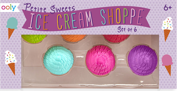 Petite Sweets Ice Cream Shoppe Scented Erasers