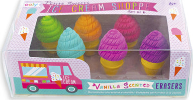 Petite Sweets Ice Cream Shoppe Scented Erasers