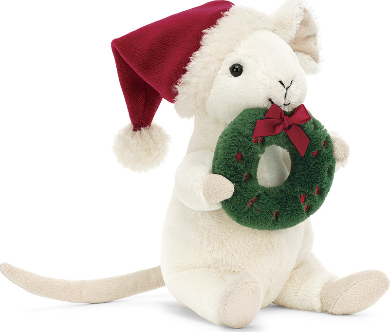 Jellycat Mer3w Merry Mouse Wreath