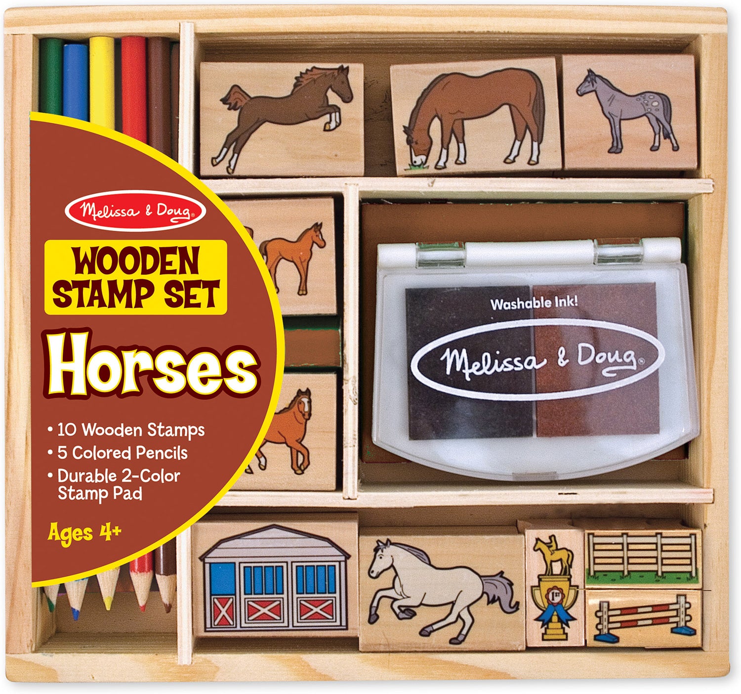 Horse Stable Stamp Set