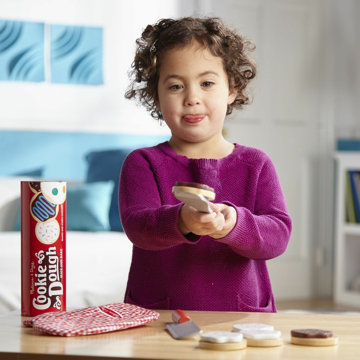 Slice and Bake Cookie Set - Wooden Play Food