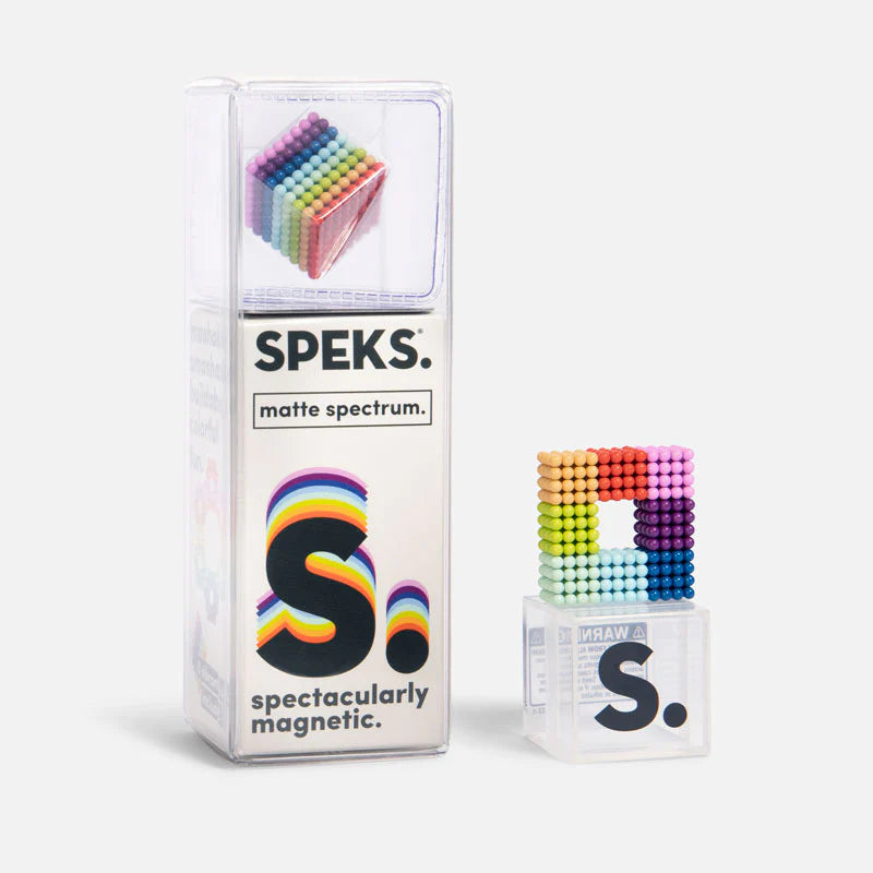 Matte Spectrum Speks Magnet Ball