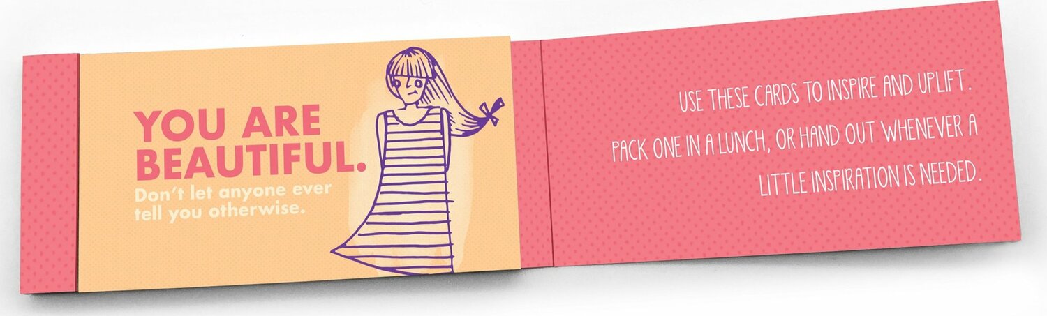 Being A Girl Lunch Notes, Set Of 15