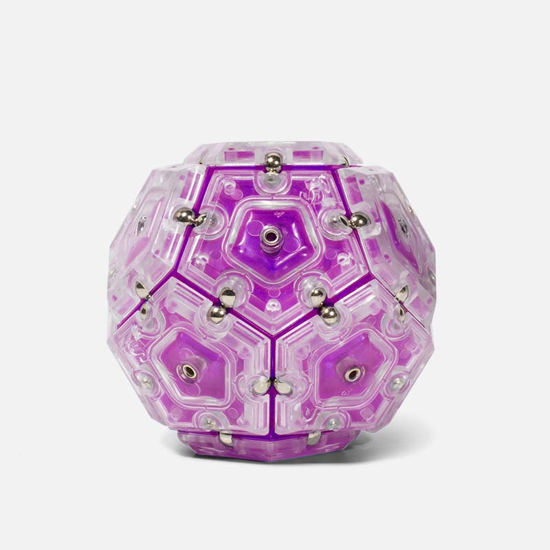 Purple Quartz Crystal Sphere Geode