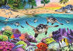 Race of the Baby Sea Turtles (500 pc Large Format)