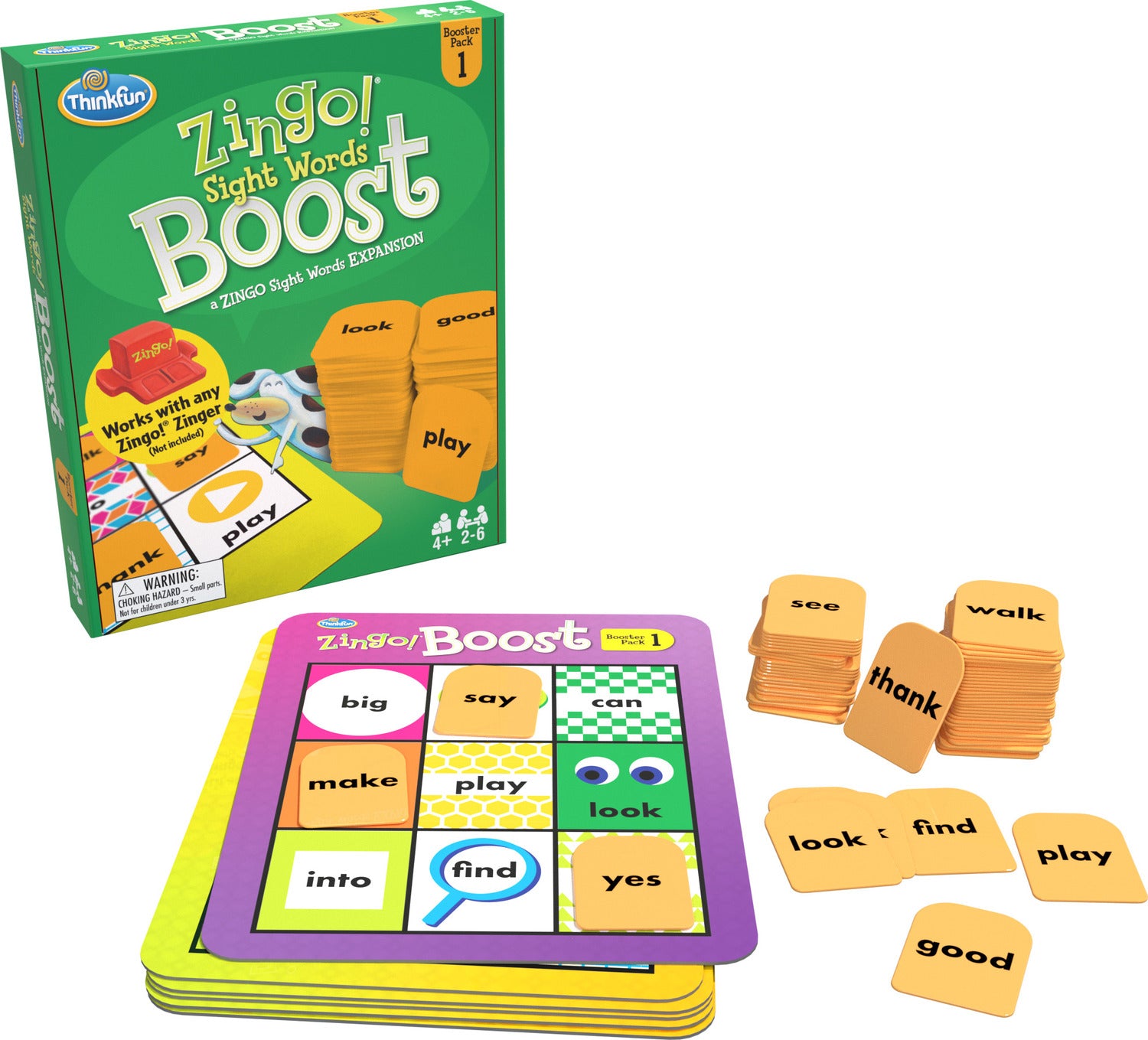 Zingo! Sight Words Boost Booster Pack 1