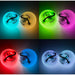 LED Poi - Spin-lightS (Pair) with Tail Covers