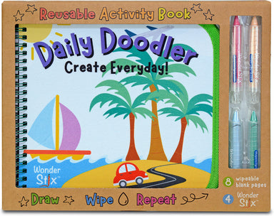 Daily Doodler Activity Book - Travel