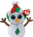 Misty the Christmas Snowman Beanie Boos